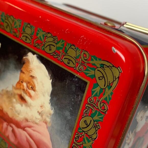 Vintage Coca Cola Christmas Santa Tin 1994 - Picture 6 of 7